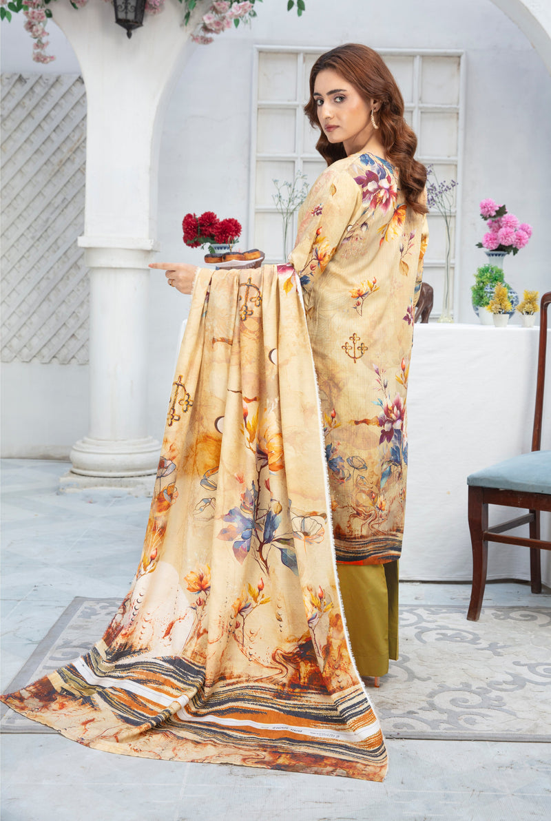 ALEEZAY Viscose Print Shirt & Dupatta VOL-2467