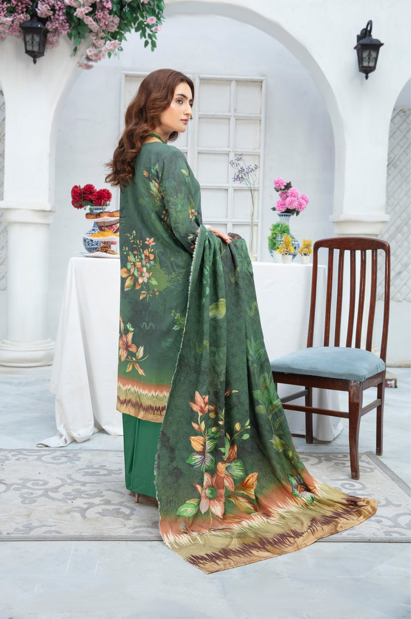 ALEEZAY Viscose Print Shirt & Dupatta VOL-2467