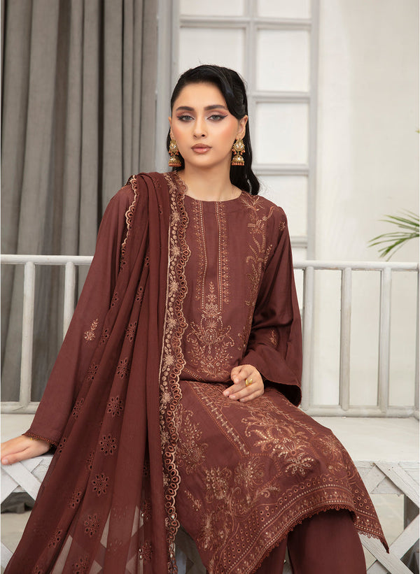 KOMAL Viscose EMB Shirt & Dupatta VOL-2418
