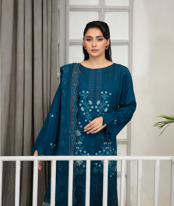 KOMAL Viscose EMB Shirt & Dupatta VOL-2418