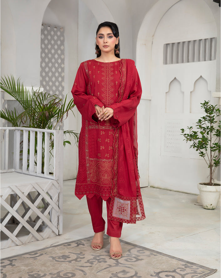 KOMAL Viscose EMB Shirt & Dupatta VOL-2418