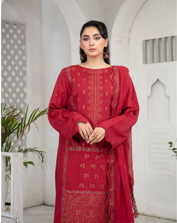 KOMAL Viscose EMB Shirt & Dupatta VOL-2418