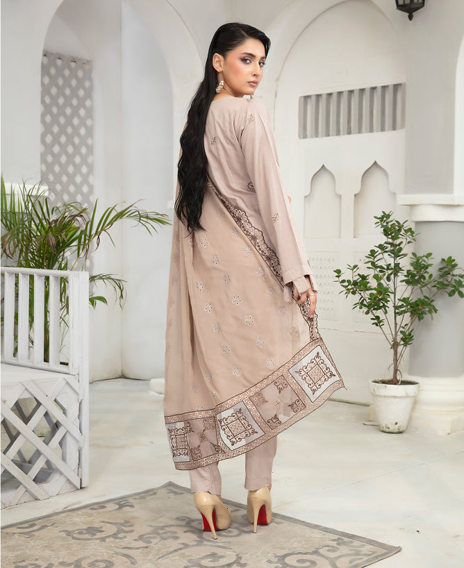 KOMAL Viscose EMB Shirt & Dupatta VOL-2418