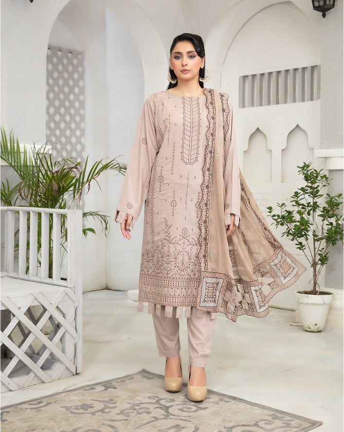 KOMAL Viscose EMB Shirt & Dupatta VOL-2418