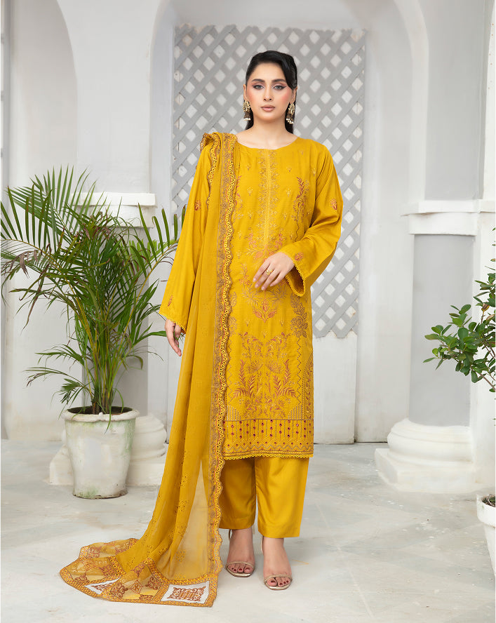 KOMAL Viscose EMB Shirt & Dupatta VOL-2418
