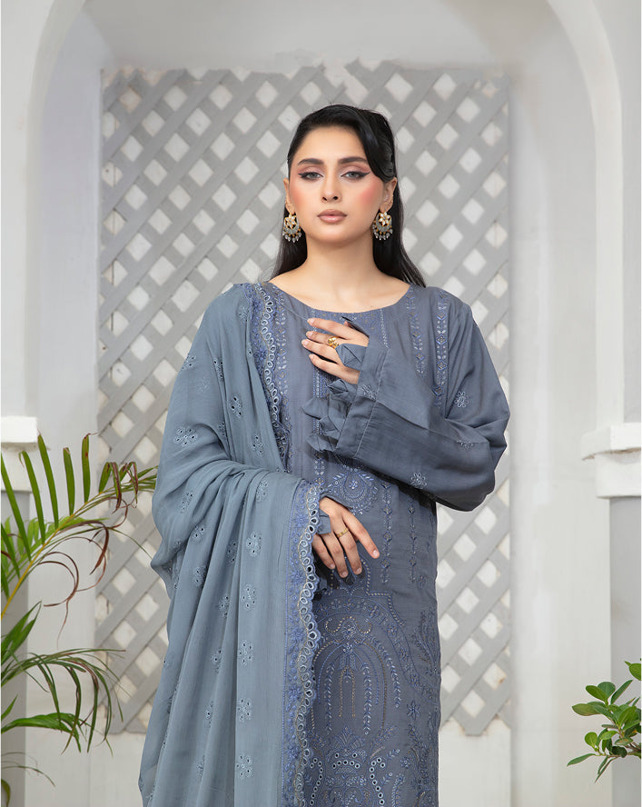 KOMAL Viscose EMB Shirt & Dupatta VOL-2418