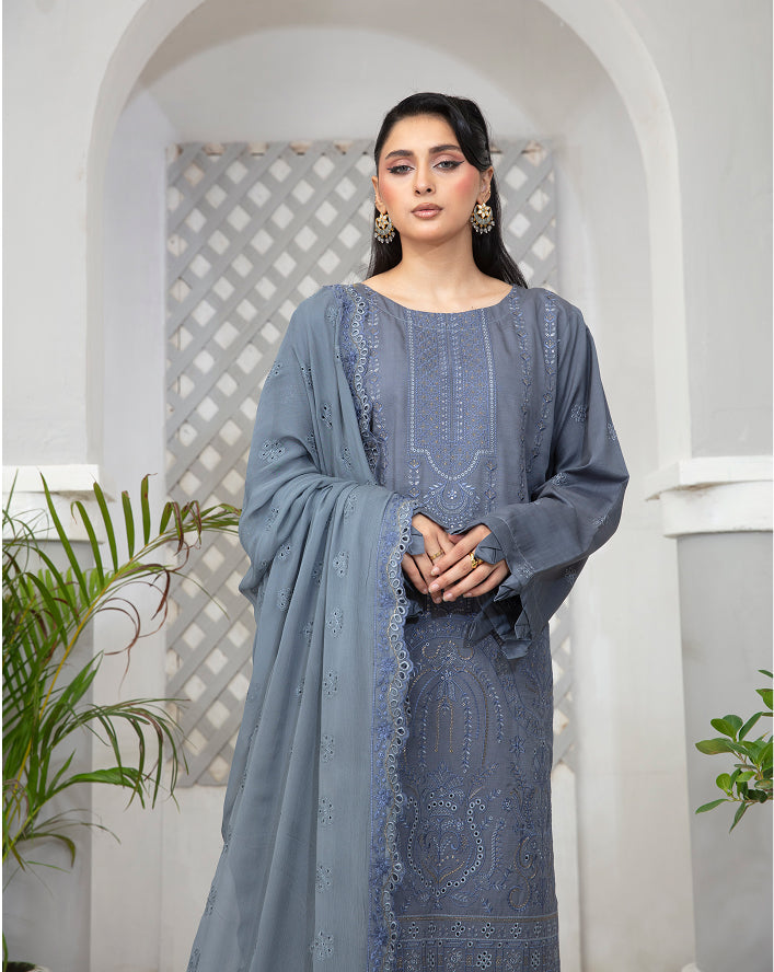 KOMAL Viscose EMB Shirt & Dupatta VOL-2418