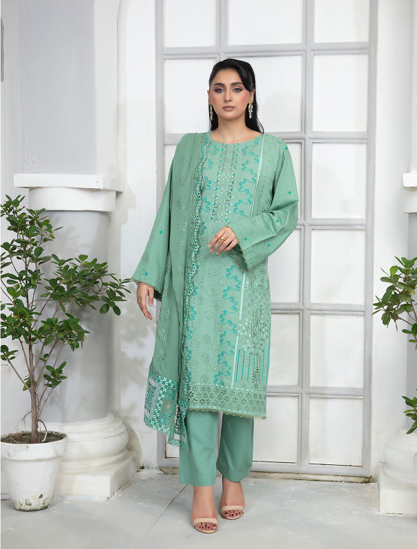 KOMAL Viscose EMB Shirt & Dupatta VOL-2418