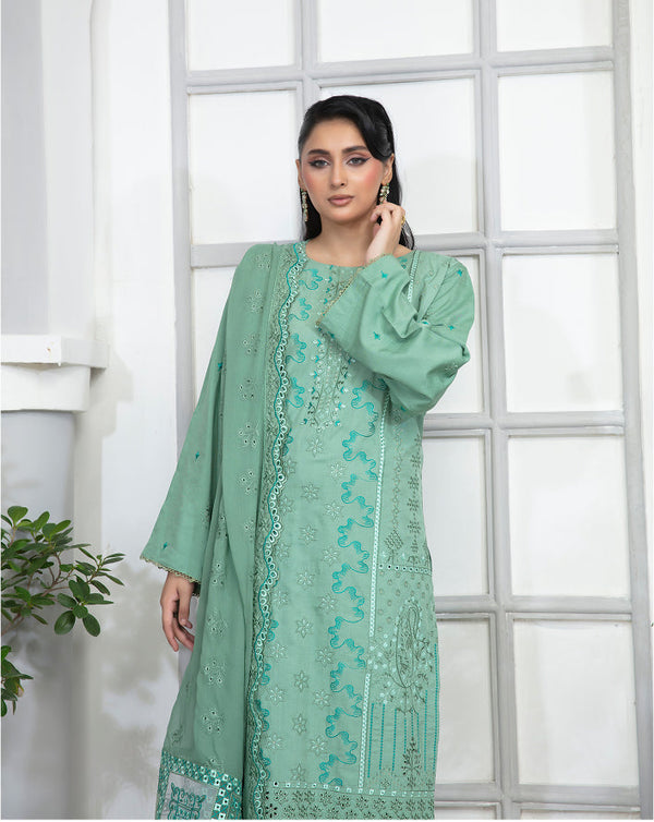 KOMAL Viscose EMB Shirt & Dupatta VOL-2418