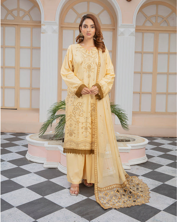 HINA Viscose EMB Shirt & Dupatta VOL-2405