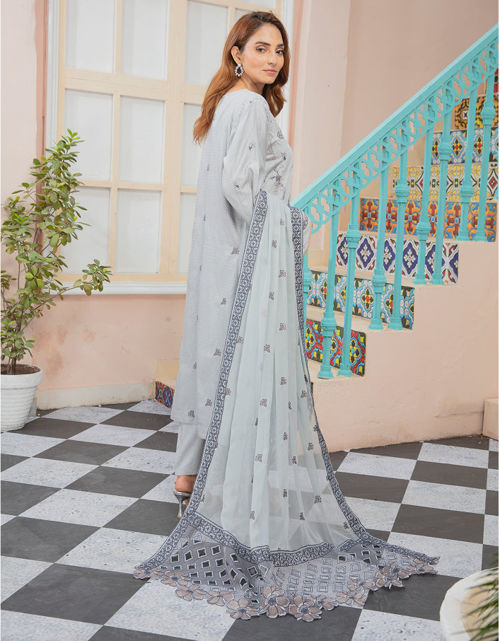HINA Viscose EMB Shirt & Dupatta VOL-2405