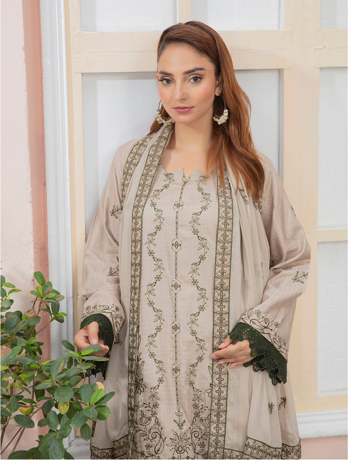 HINA Viscose EMB Shirt & Dupatta VOL-2405