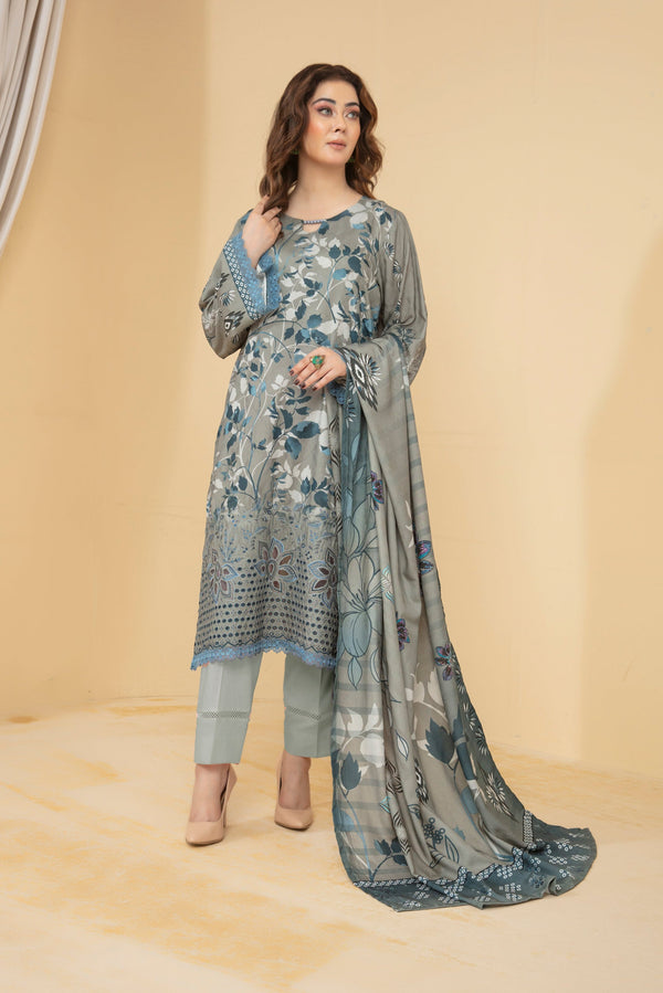 Koh-e-Noor Viscose EMB Shirt & Dupatta Vol-2453