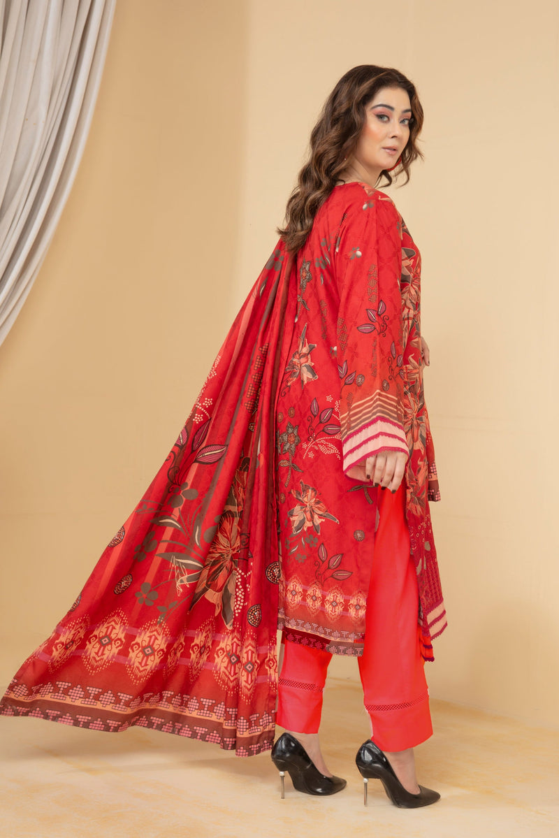 Koh-e-Noor Viscose EMB Shirt & Dupatta Vol-2453