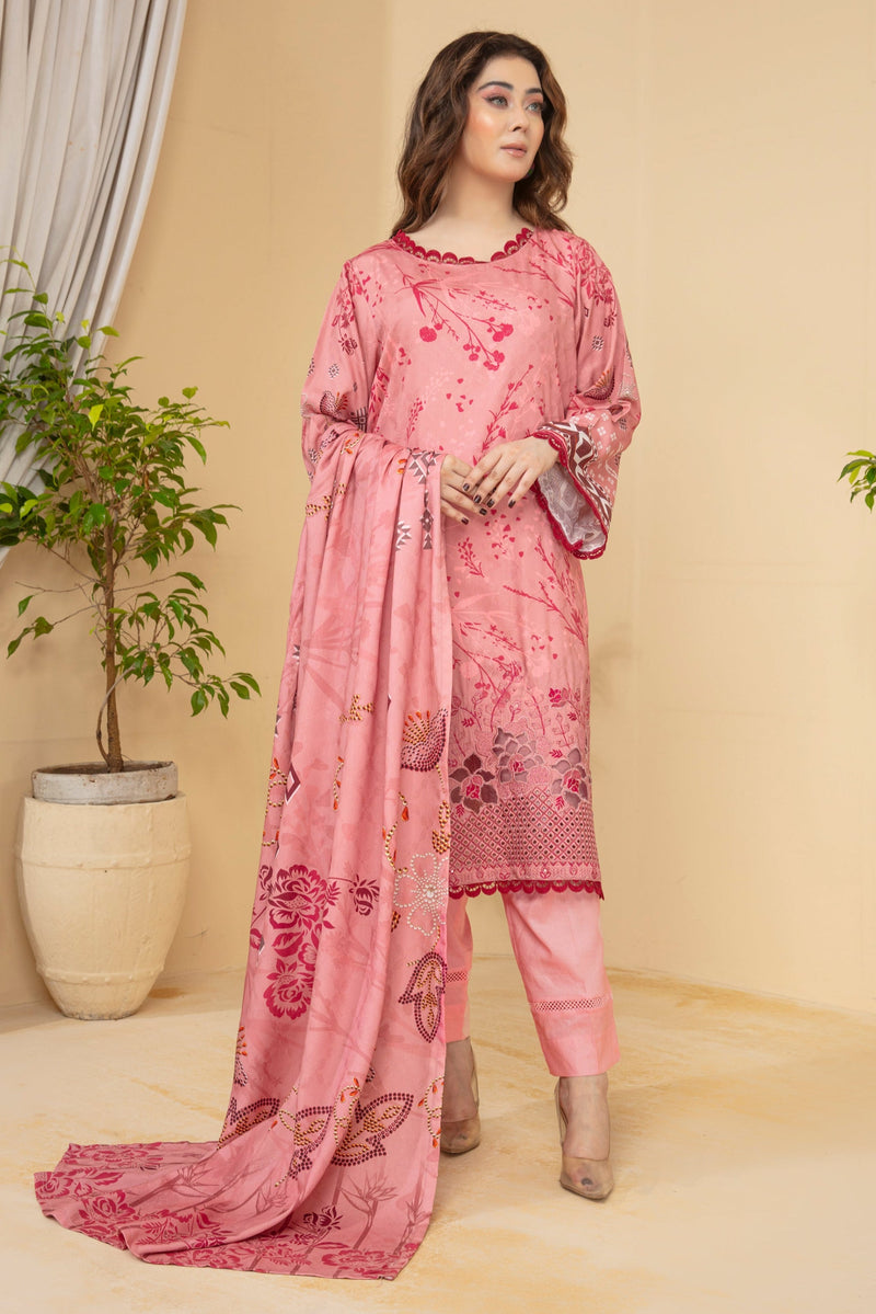 Koh-e-Noor Viscose EMB Shirt & Dupatta Vol-2453
