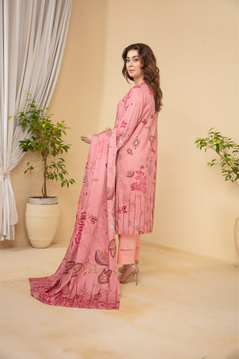 Koh-e-Noor Viscose EMB Shirt & Dupatta Vol-2453