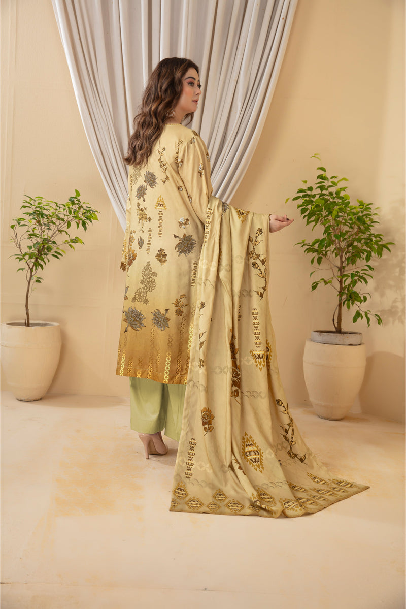 Koh-e-Noor Viscose EMB Shirt & Dupatta Vol-2453