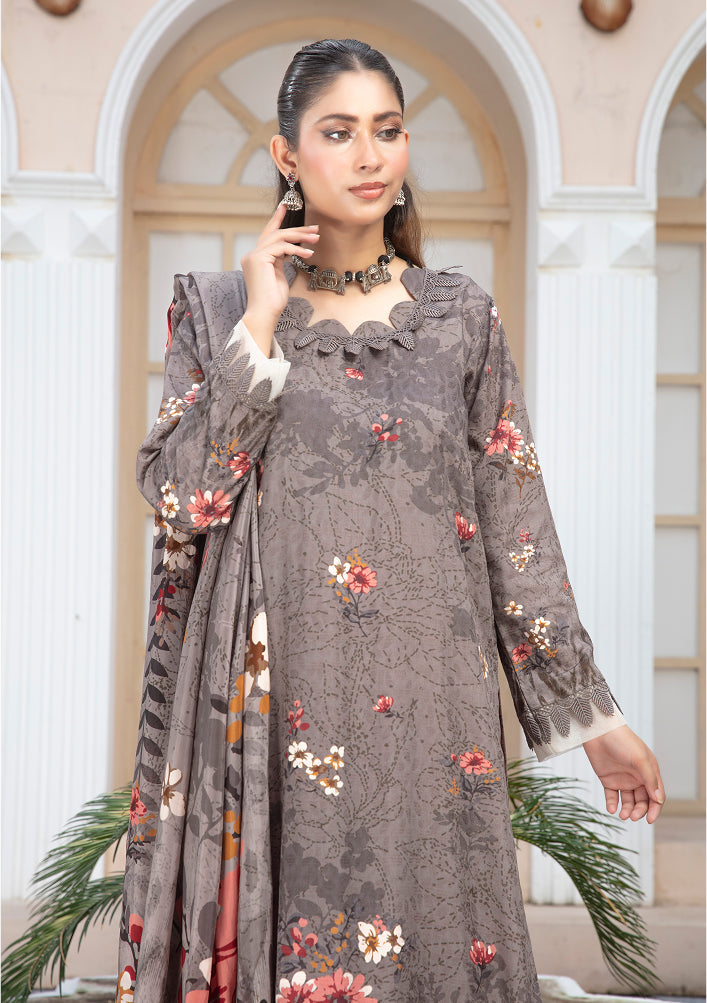 ALEEZAY Viscose EMB Shirt & Dupatta VOL-2465