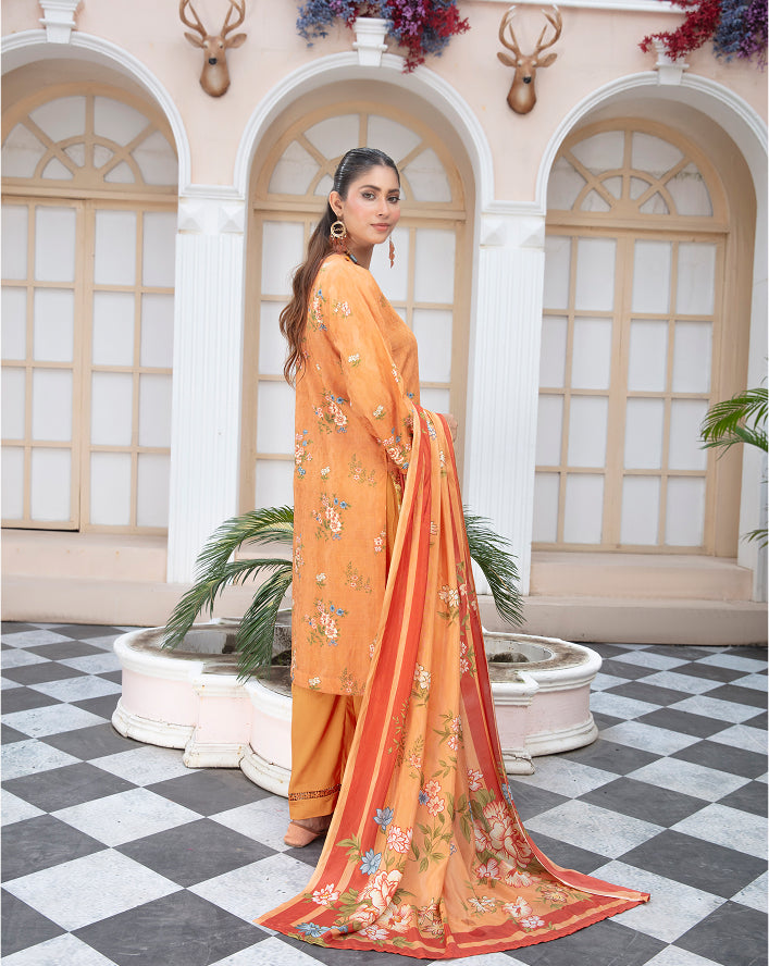 ALEEZAY Viscose EMB Shirt & Dupatta VOL-2465