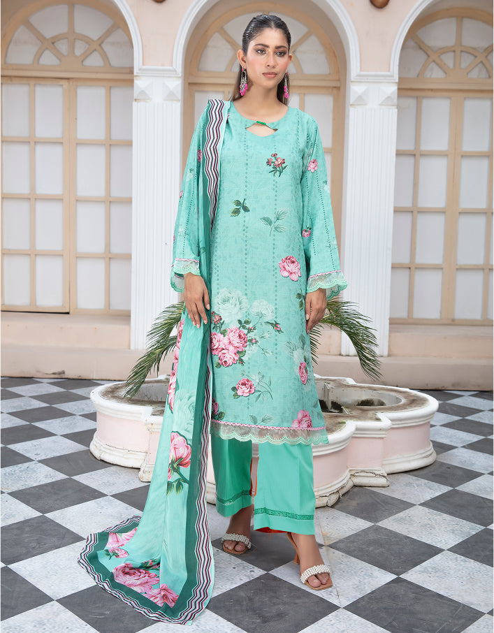 ALEEZAY Viscose EMB Shirt & Dupatta VOL-2465