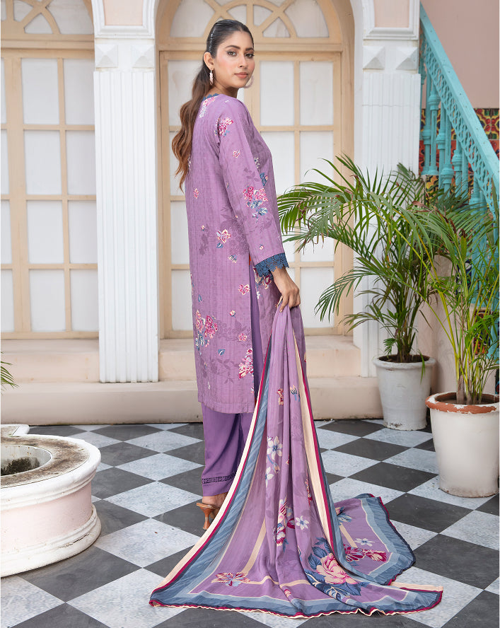 ALEEZAY Viscose EMB Shirt & Dupatta VOL-2465