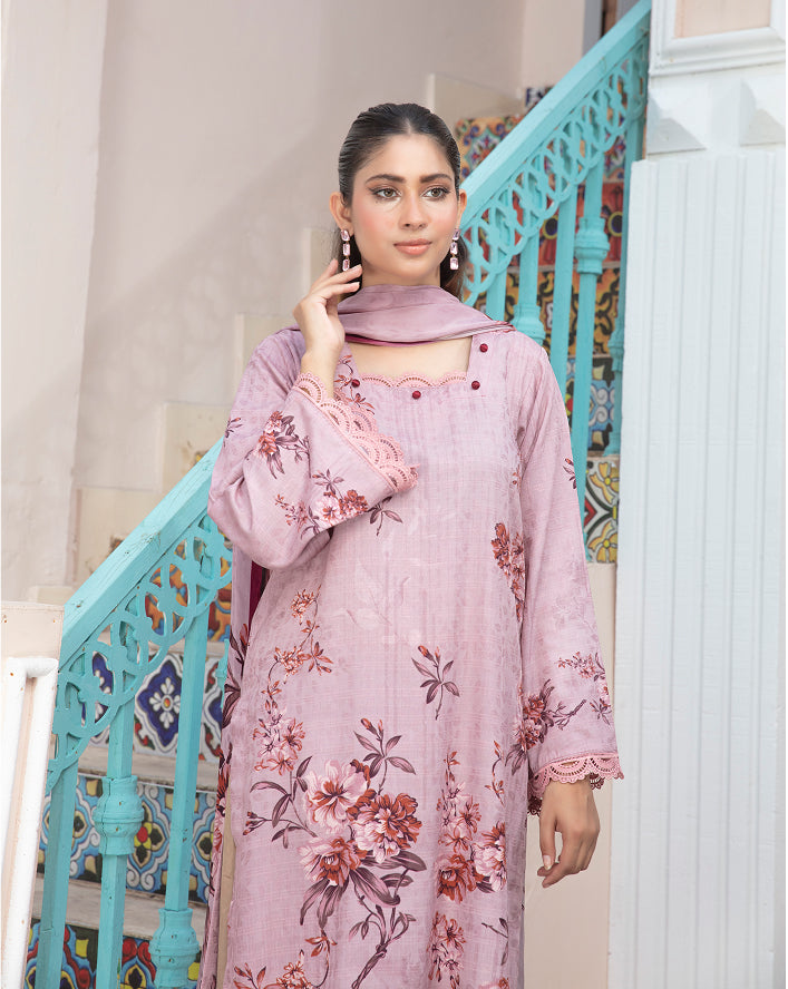 ALEEZAY Viscose EMB Shirt & Dupatta VOL-2465
