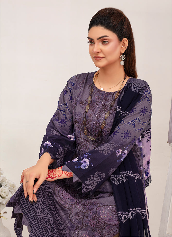 SUNDER Viscose EMB Shirt & Dupatta VOL-2461