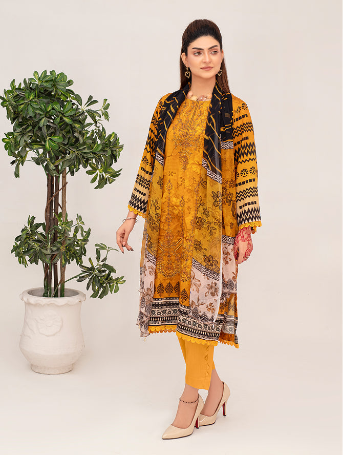 SUNDER Viscose EMB Shirt & Dupatta VOL-2461