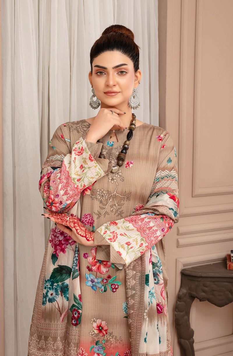 ALEEZAY Viscose PRINT Shirt & Dupatta Vol-2468