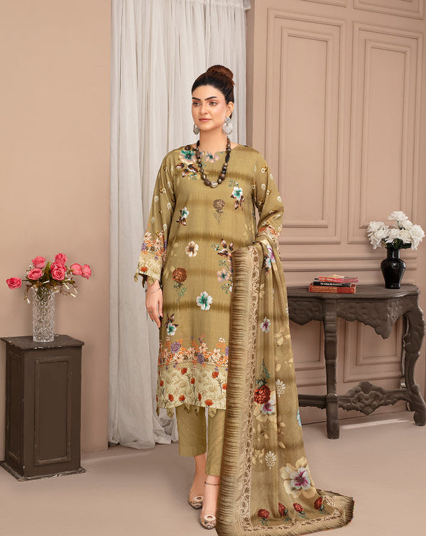 ALEEZAY Viscose PRINT Shirt & Dupatta Vol-2468