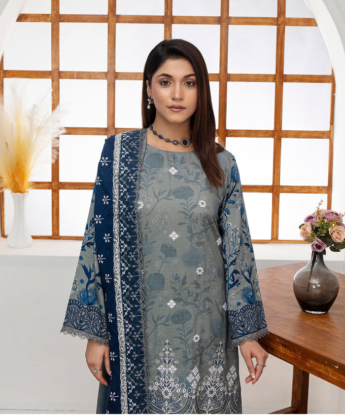 KOMAL Viscose EMB  Shirt & Dupatta VOL- 2463