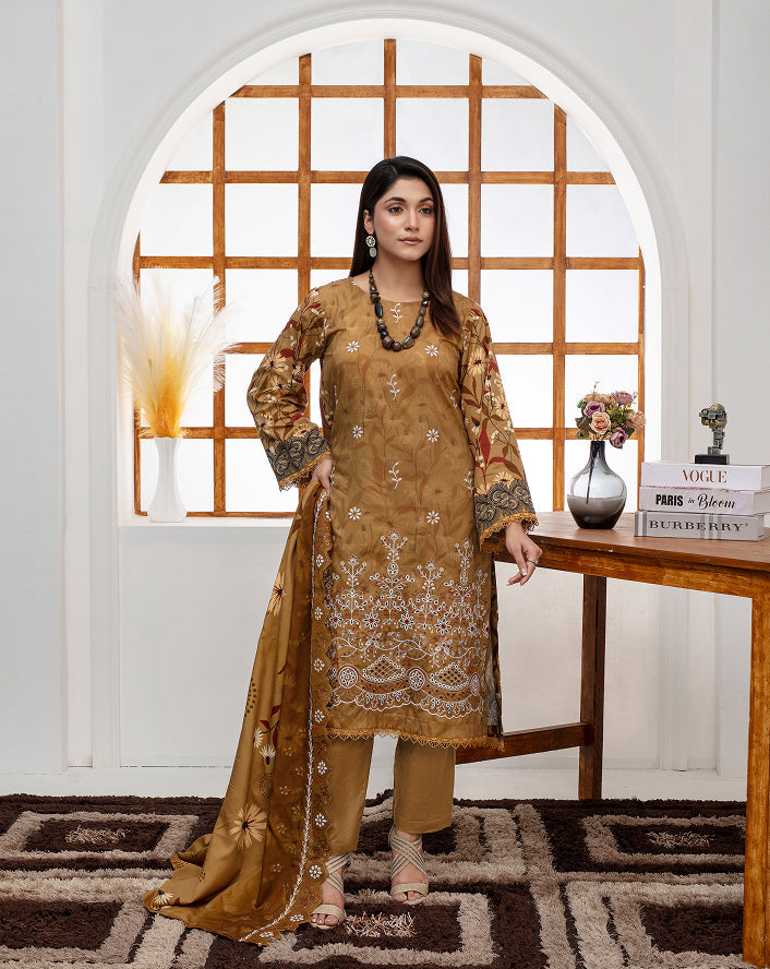 KOMAL Viscose EMB  Shirt & Dupatta VOL- 2463