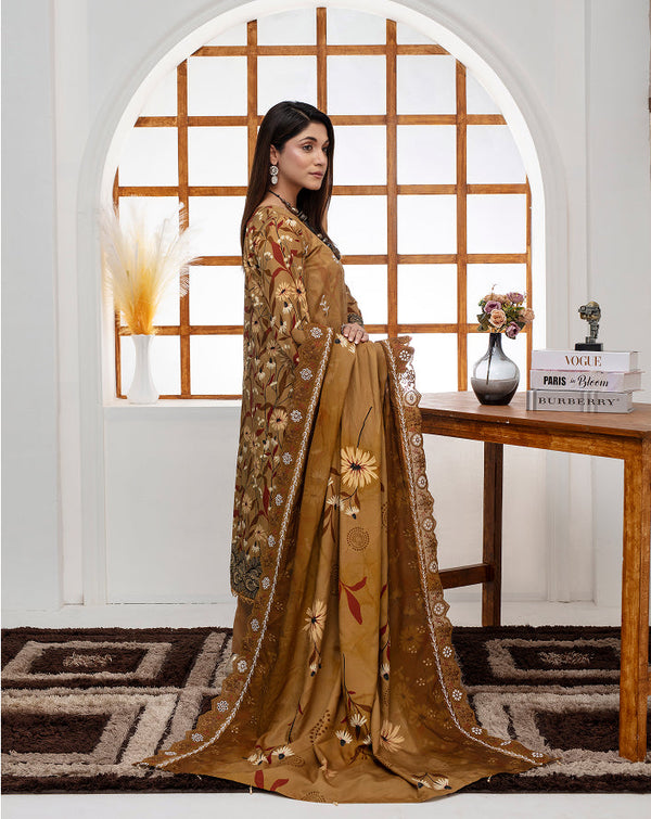 KOMAL Viscose EMB  Shirt & Dupatta VOL- 2463