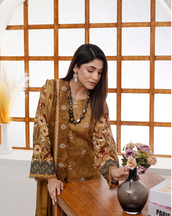 KOMAL Viscose EMB  Shirt & Dupatta VOL- 2463