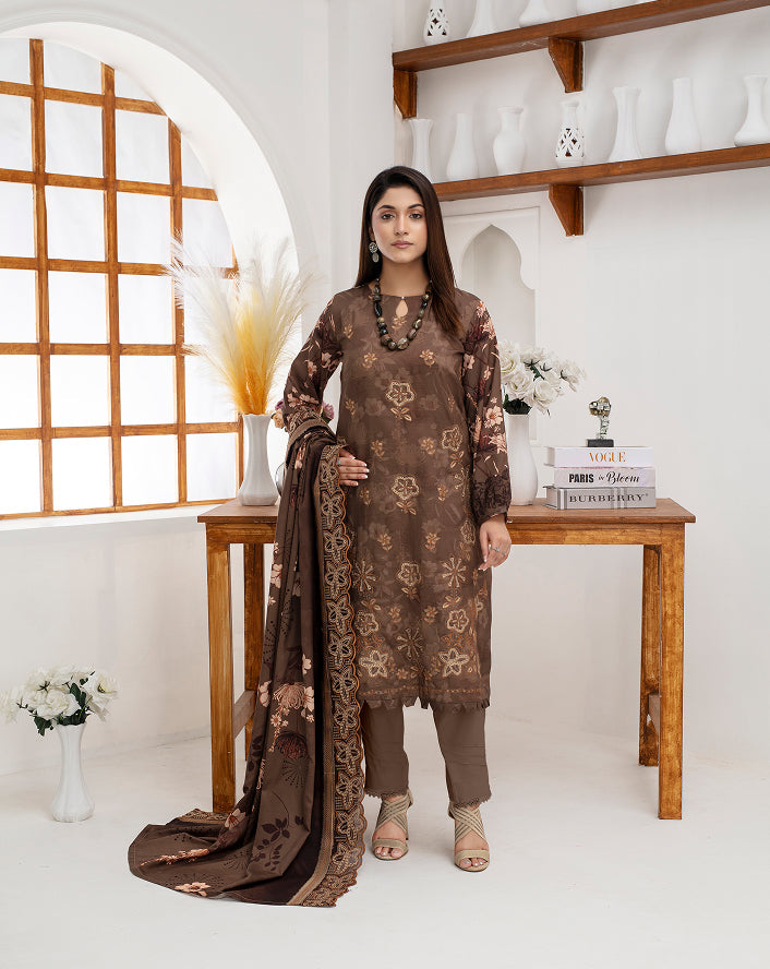KOMAL Viscose EMB  Shirt & Dupatta VOL- 2463