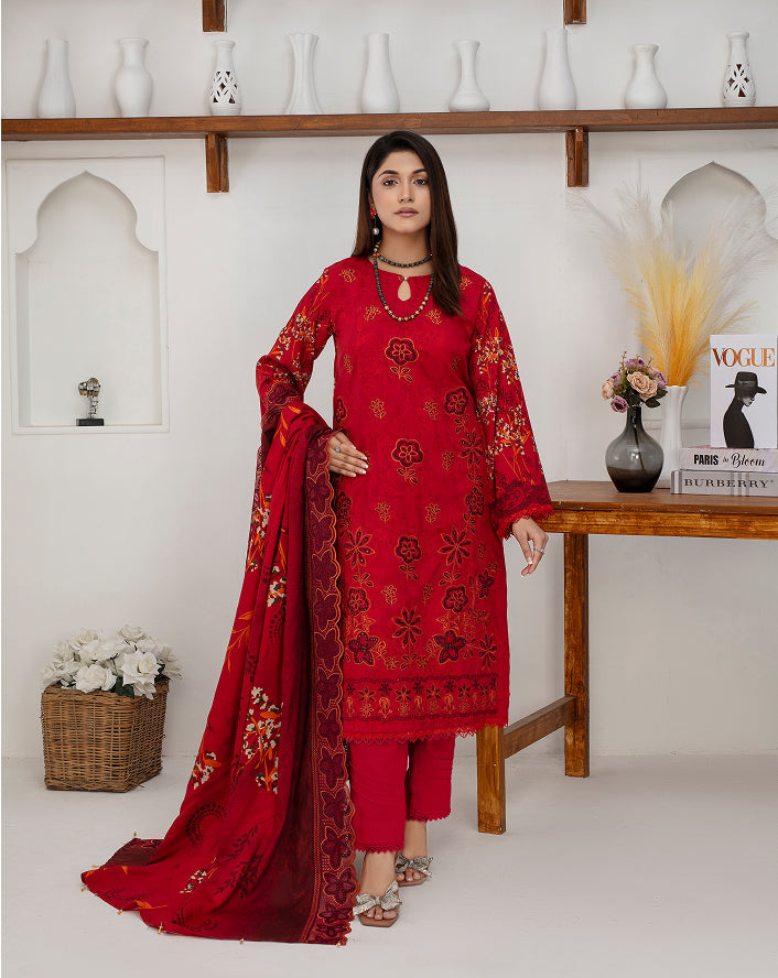 KOMAL Viscose EMB  Shirt & Dupatta VOL- 2463