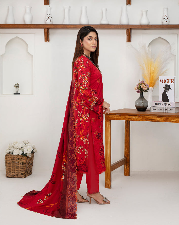 KOMAL Viscose EMB  Shirt & Dupatta VOL- 2463