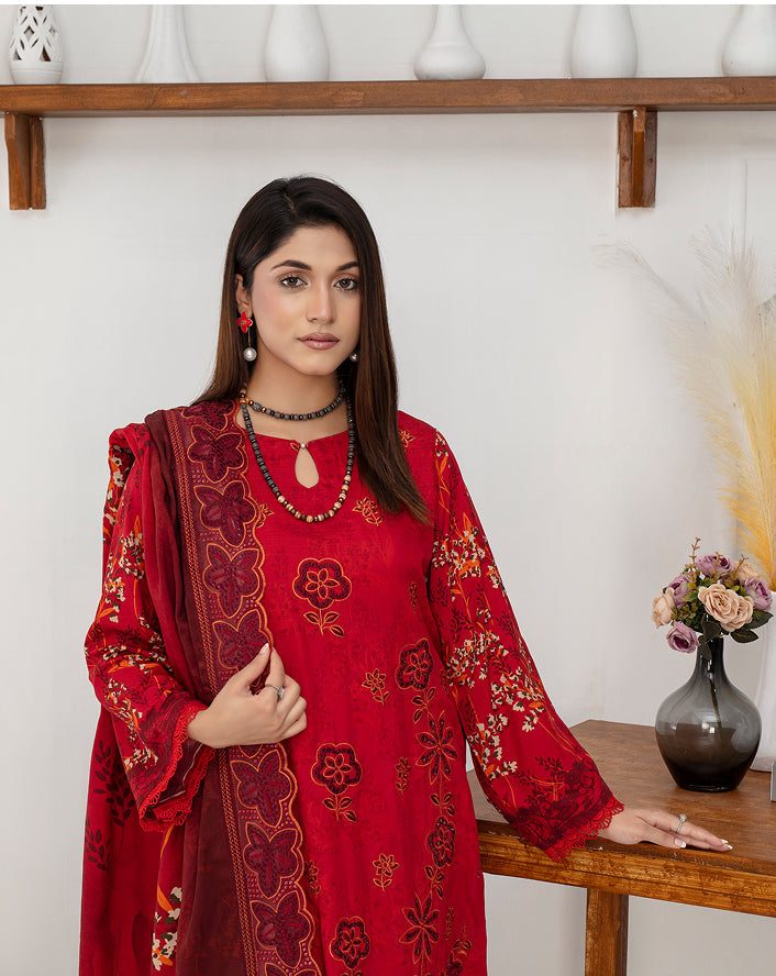 KOMAL Viscose EMB  Shirt & Dupatta VOL- 2463