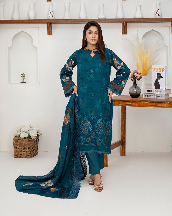 KOMAL Viscose EMB  Shirt & Dupatta VOL- 2463