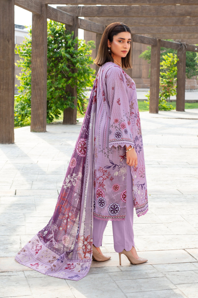 SAFEENA Viscose EMB Shirt & Dupatta Vol-2457