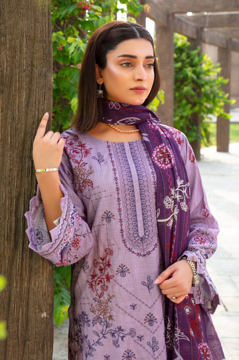 SAFEENA Viscose EMB Shirt & Dupatta Vol-2457