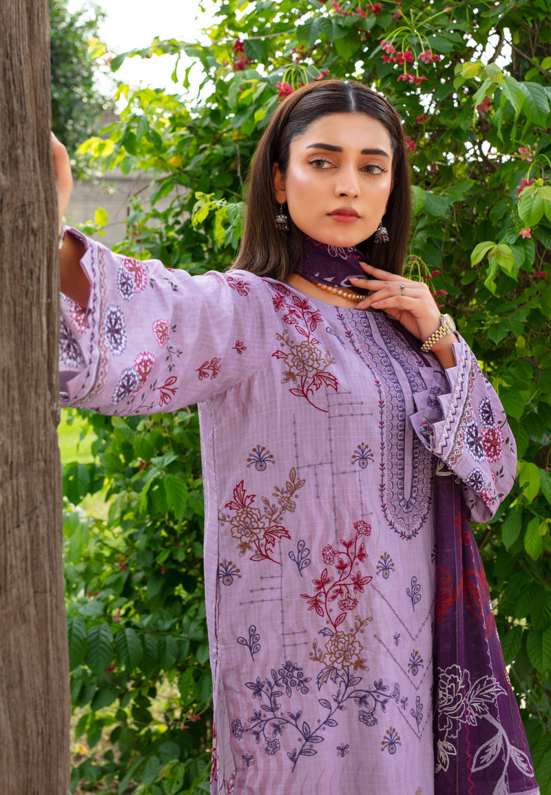 SAFEENA Viscose EMB Shirt & Dupatta Vol-2457