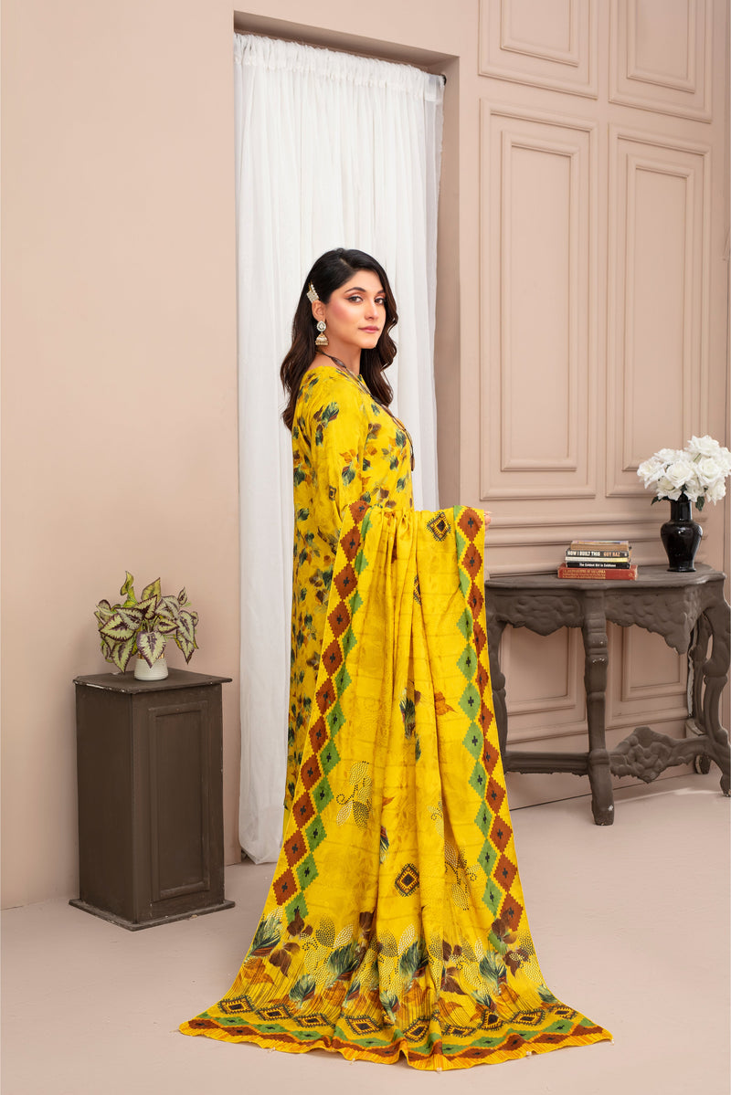 KHOOBSURAT Viscose EMB Shirt & Dupatta Vol-2452