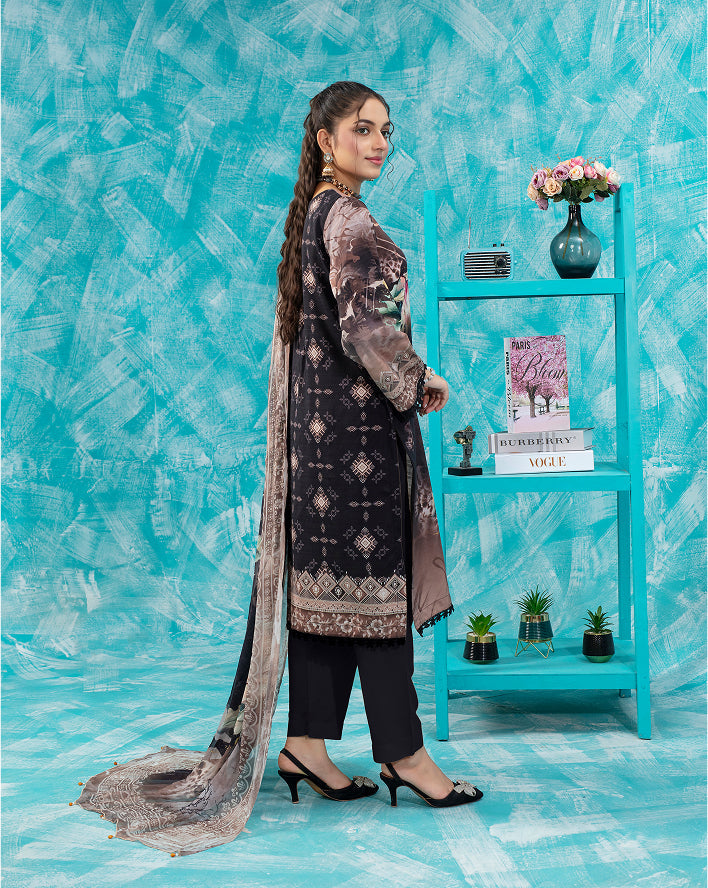 ALEEZAY Viscose PRINT Shirt & Dupatta VOL-2475