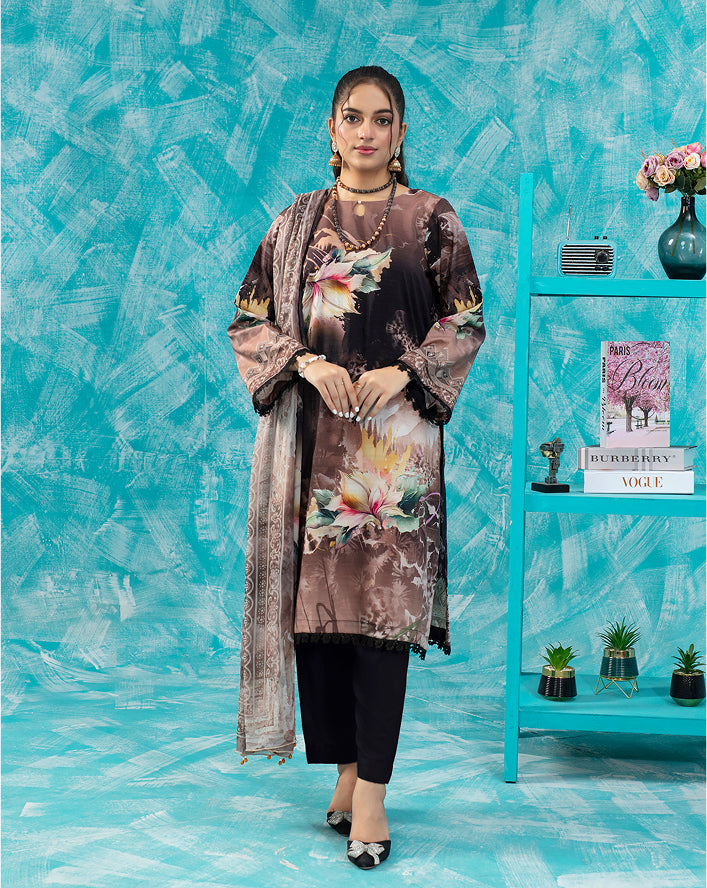 ALEEZAY Viscose PRINT Shirt & Dupatta VOL-2475