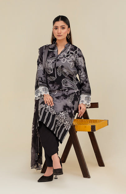 ALEEZAY Viscose Print Shirt & Dupatta VOL-2480