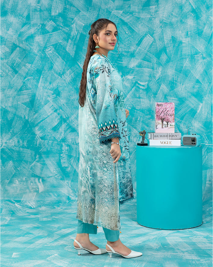 ALEEZAY Viscose PRINT Shirt & Dupatta VOL-2475