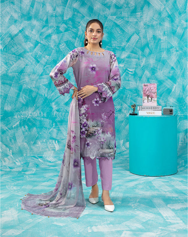 ALEEZAY Viscose PRINT Shirt & Dupatta VOL-2475