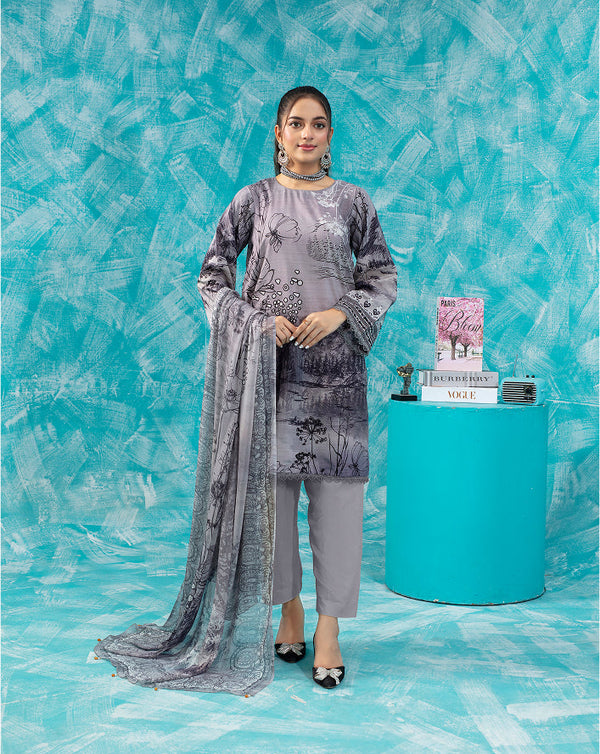 ALEEZAY Viscose PRINT Shirt & Dupatta VOL-2475