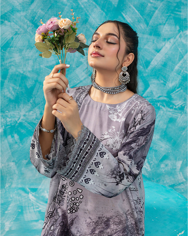 ALEEZAY Viscose PRINT Shirt & Dupatta VOL-2475